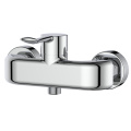 Monta de parede de parede Brass Chrome Shower Chead Mixer Torneiras